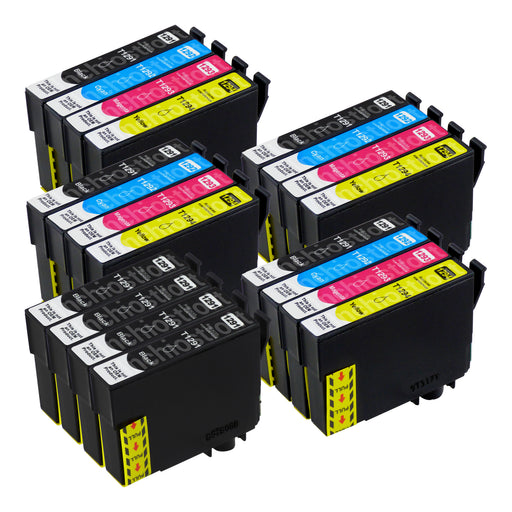 Cartucce d'inchiostro Epson T1295 compatibili (8 nero + 12 colori)