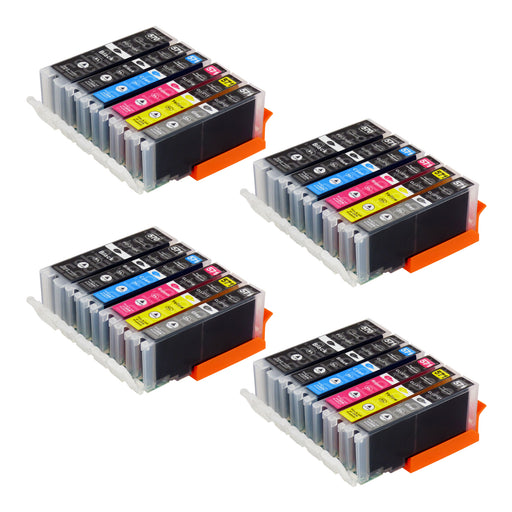 Cartucce d'inchiostro Canon PGI-570XL/CLI-571XL compatibili (8 neri + 12 colori + 4 grigi)