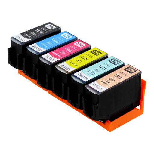 Cartucce d'inchiostro Epson 378XL compatibili (1 nero + 5 colori)