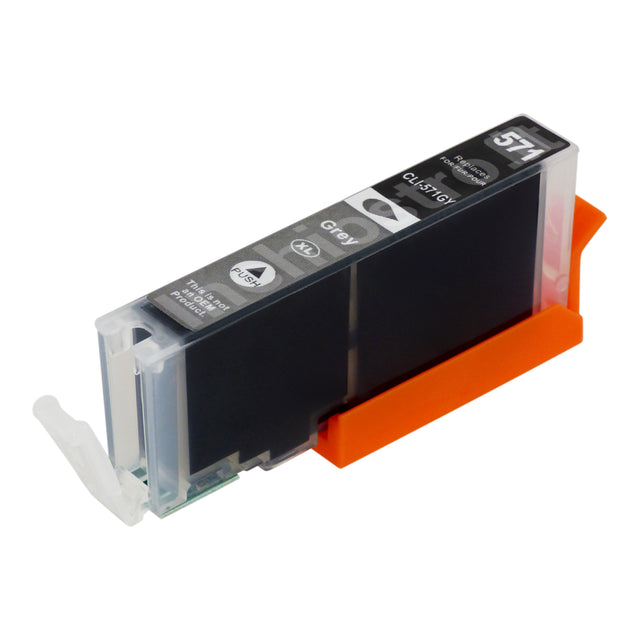Cartucce d'inchiostro Canon CLI-571XL compatibili grigio (1 grigio)