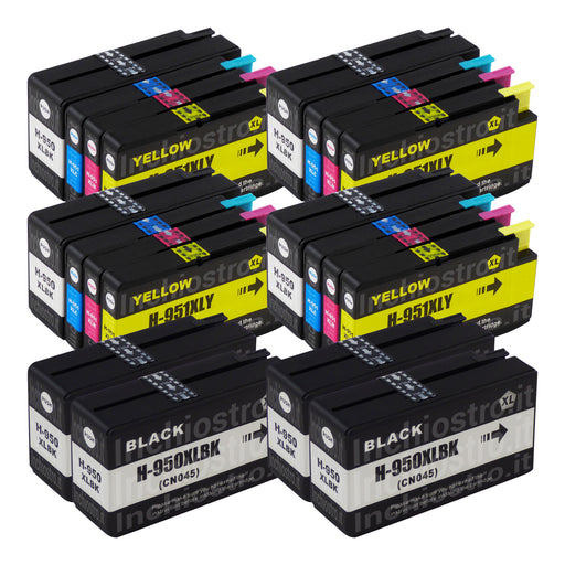 Cartucce d'inchiostro HP 950XL/951XL compatibili (8 nero + 12 colori)