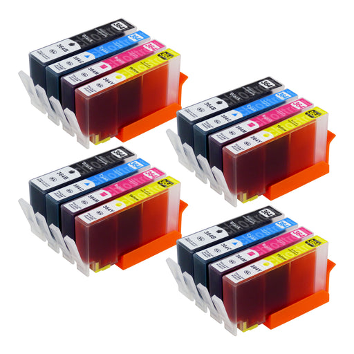 Cartucce d'inchiostro HP 364XL compatibili (4 nero + 12 colori)