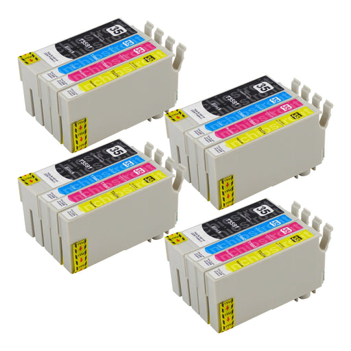 Cartucce d'inchiostro Epson T35XL compatibili (4 neri + 12 colori)