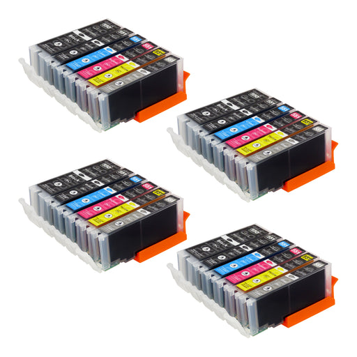 Cartucce d'inchiostro Canon PGI-550XL/CLI-551XL compatibili (8 neri + 12 colori + 4 grigi)