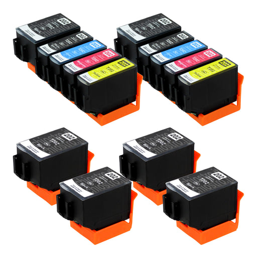 Cartucce d'inchiostro Epson 202XL compatibili (6 neri + 2 neri fotografici + 6 colori)