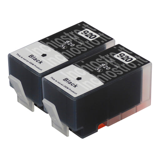 Cartucce d'inchiostro HP 920XL compatibili nere (2 nere)