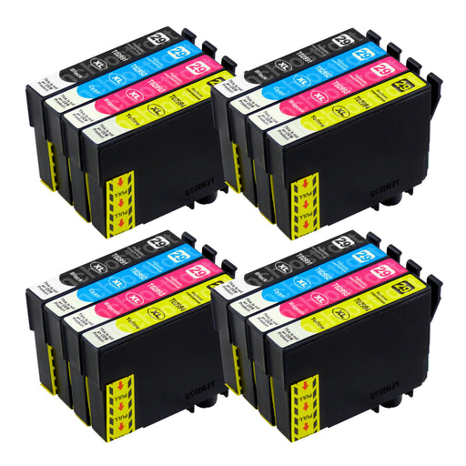 Cartucce d'inchiostro Epson T29XL compatibili (4 neri + 12 colori)