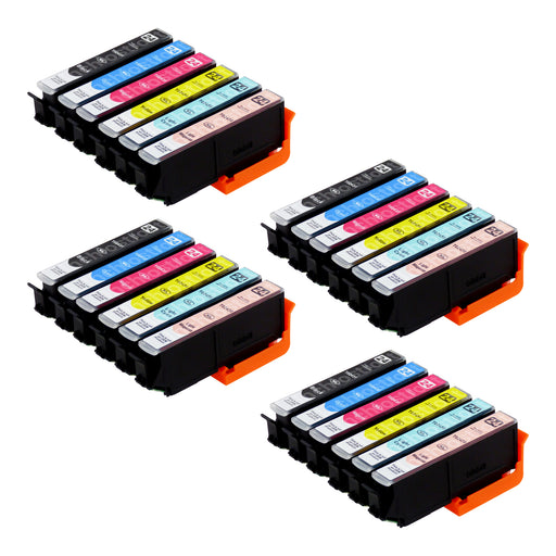 Cartucce d'inchiostro Epson T24XL compatibili (4 neri + 20 colori)