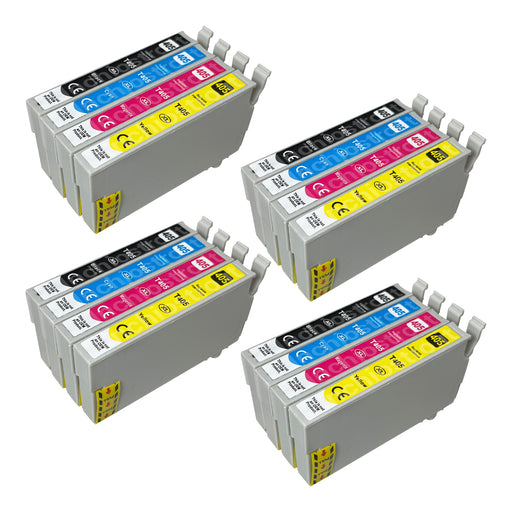 Cartucce d'inchiostro Epson 405XL compatibili (4 neri + 12 colori)