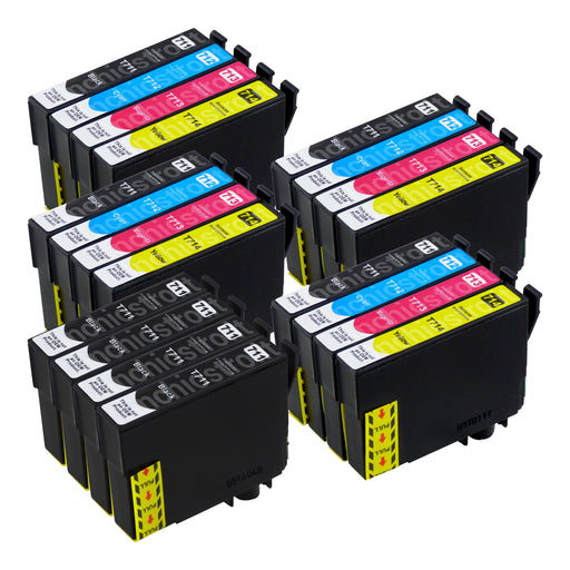 Cartucce d'inchiostro Epson T0715 compatibili (8 nero + 12 colori)
