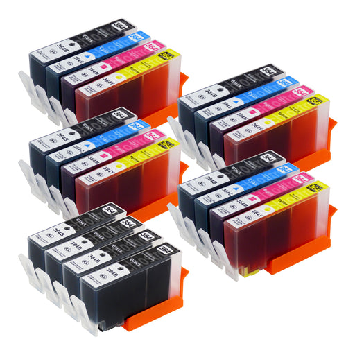 Cartucce d'inchiostro HP 364XL compatibili (8 nero + 12 colori)