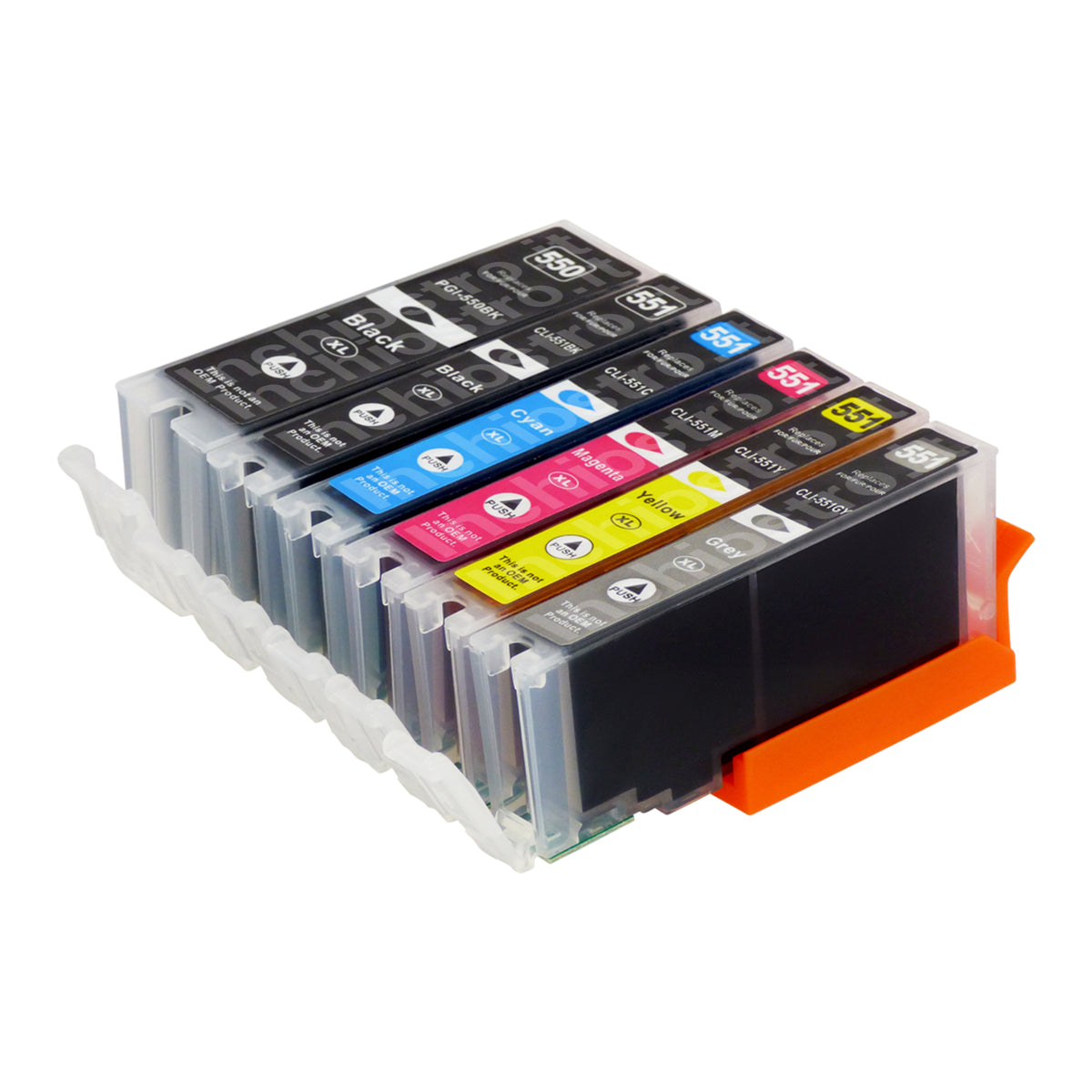5 Cartucce Originali Canon PGI-550 E CLI-551 - Aperte Ma Mai Usate - Consegna Gratuita UK
