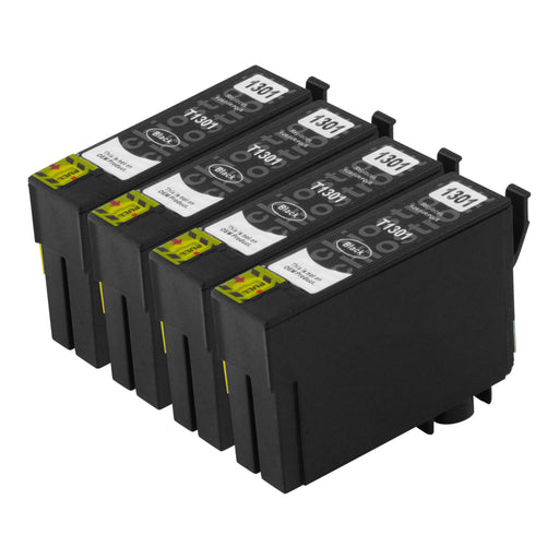 Cartucce d'inchiostro Epson T13XL compatibili nero (4 nero)
