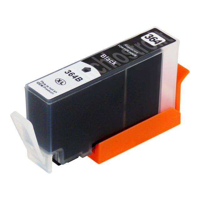 Cartucce d'inchiostro HP 364XL compatibili nere (1 nero)