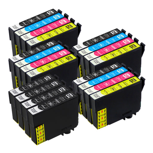 Cartucce d'inchiostro Epson T29XL compatibili (8 nero + 12 colori)