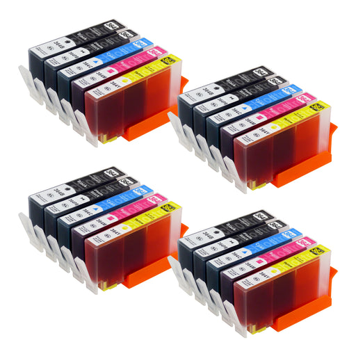 Cartucce d'inchiostro HP 364XL compatibili (4 neri + 4 neri fotografici + 12 colori)