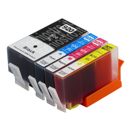 Cartucce d'inchiostro HP 920XL compatibili (1 nero + 3 colori)