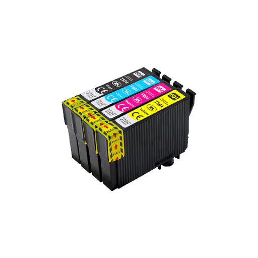 Cartucce d'inchiostro Epson 604XL compatibili (1 nero + 3 colori)