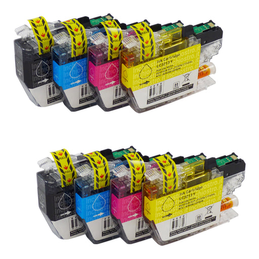 Cartucce d'inchiostro Brother LC3213XL compatibili (2 neri + 6 colori)