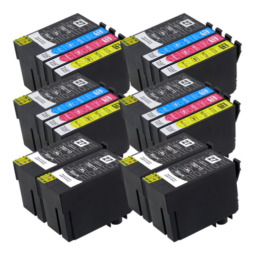 Cartucce d'inchiostro Epson T27XL compatibili (8 nero + 12 colori)