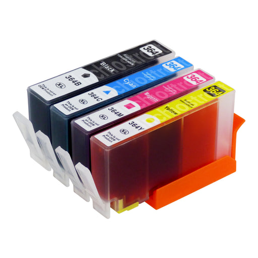 Cartucce d'inchiostro HP 364XL compatibili (1 nero + 3 colori)