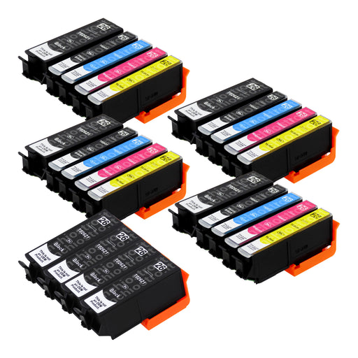 Cartucce d'inchiostro Epson T26XL compatibili (8 neri + 4 neri fotografici + 12 colori)