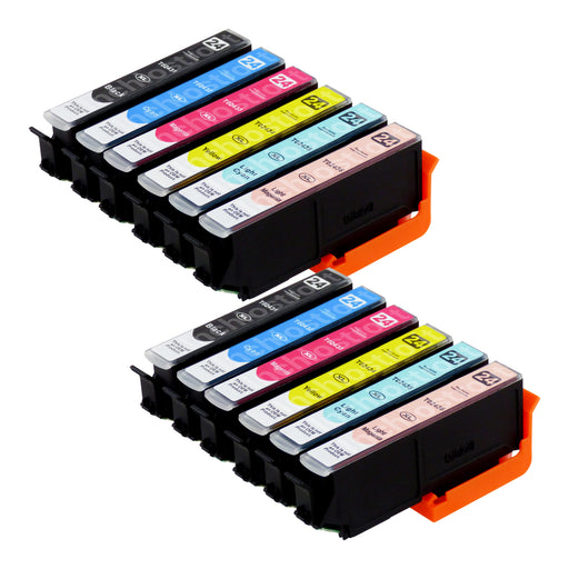 Cartucce d'inchiostro Epson T24XL compatibili (2 neri + 10 colori)