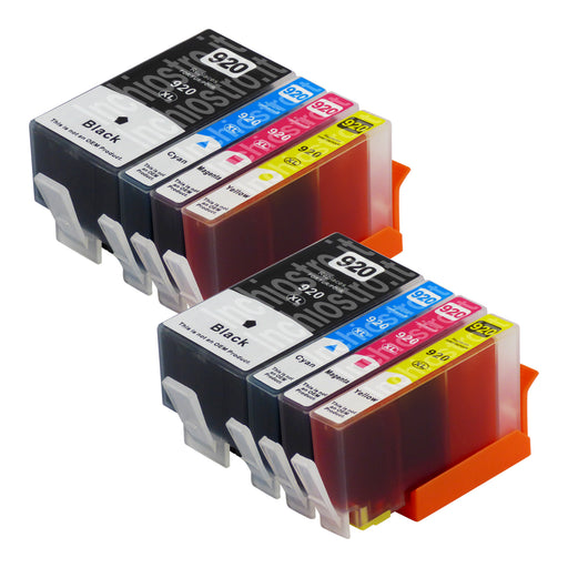 Cartucce d'inchiostro HP 920XL compatibili (2 neri + 6 colori)