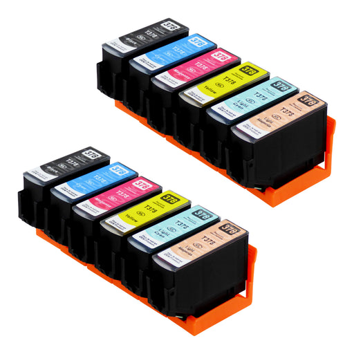 Cartucce d'inchiostro Epson 378XL compatibili (2 neri + 10 colori)