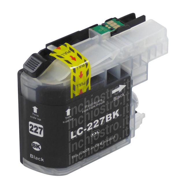 Cartucce d'inchiostro Brother LC227XL compatibili nero (1 nero)