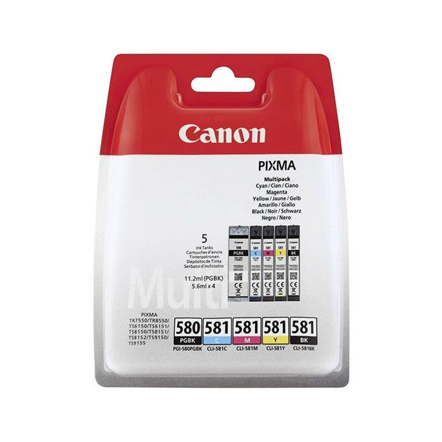 Cartucce d'Inchiostro Canon Originali PGI-580/CLI-581