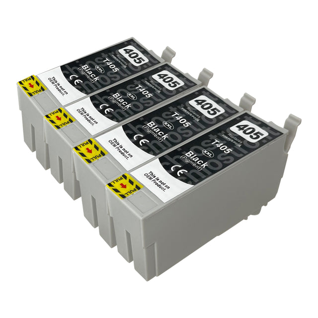 Cartucce d'inchiostro Epson 405XXL compatibili Nero (4 Nero)