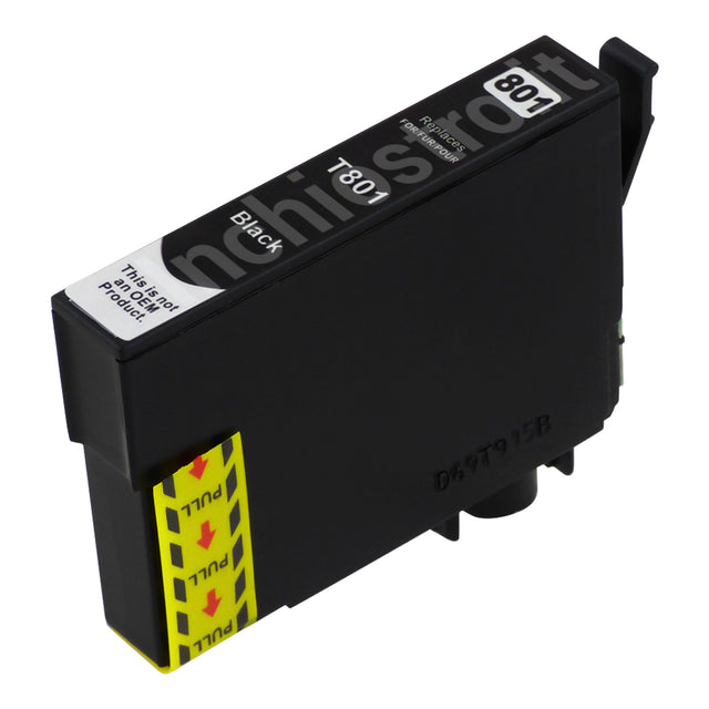 Cartucce d'inchiostro Epson T0801 compatibili nero (1 nero)